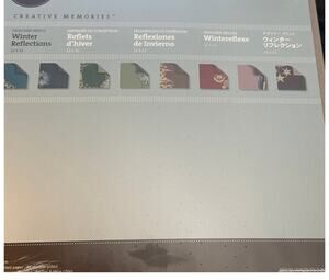 Creative Memories 12x12 Winter Reflections Paper Pack